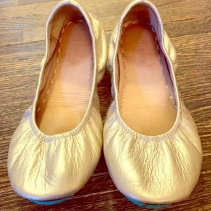 Champagne Tieks size 8